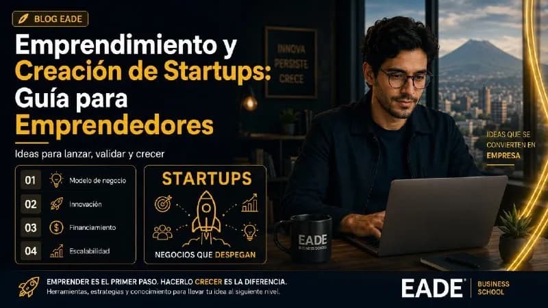 Emprendimiento y Creación de Startups: Guía para Emprendedores