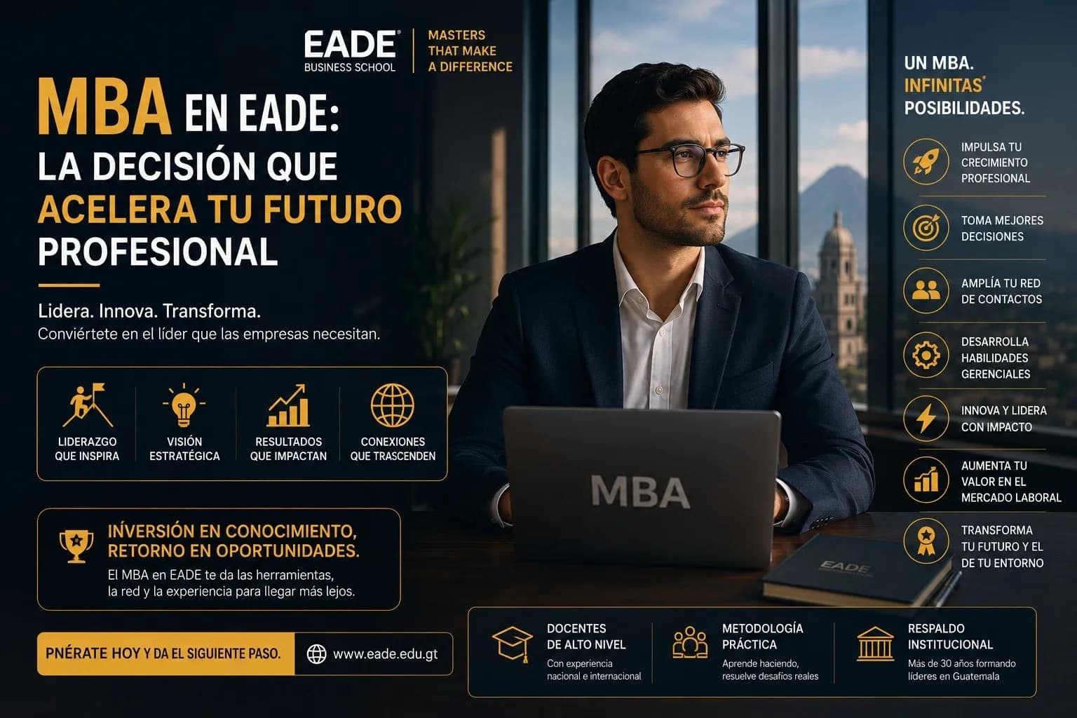MBA en EADE: La Decisión que Acelera tu Futuro Profesional